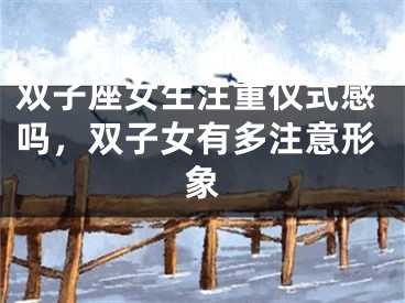 双子座女生注重仪式感吗，双子女有多注意形象