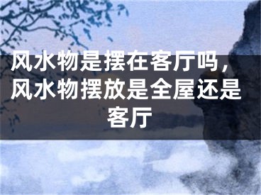 风水物是摆在客厅吗，风水物摆放是全屋还是客厅