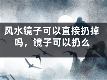 风水镜子可以直接扔掉吗,镜子可以扔么