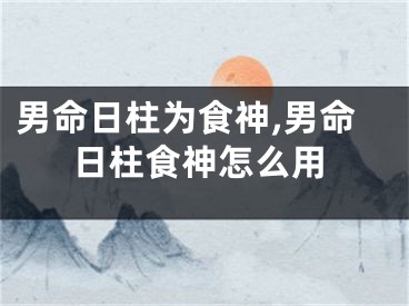 男命日柱为食神,男命日柱食神怎么用