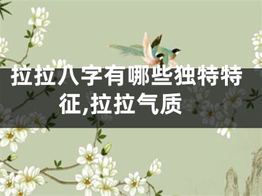 拉拉八字有哪些独特特征,拉拉气质