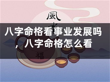 八字命格看事业发展吗,八字命格怎么看