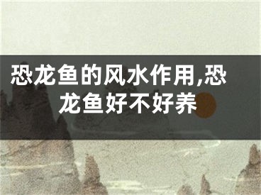 恐龙鱼的风水作用,恐龙鱼好不好养