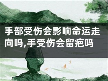 手部受伤会影响命运走向吗,手受伤会留疤吗