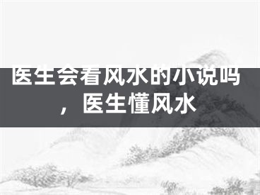 医生会看风水的小说吗，医生懂风水