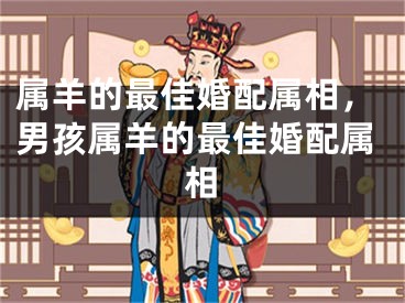属羊的最佳婚配属相,男孩属羊的最佳婚配属相