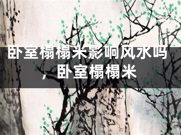 卧室榻榻米影响风水吗，卧室榻榻米