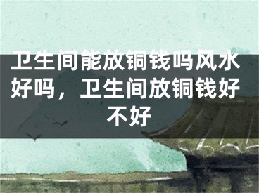卫生间能放铜钱吗风水好吗,卫生间放铜钱好不好