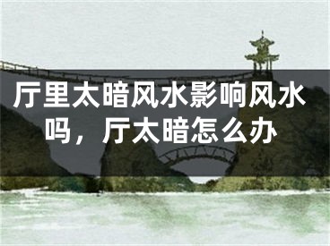 厅里太暗风水影响风水吗,厅太暗怎么办